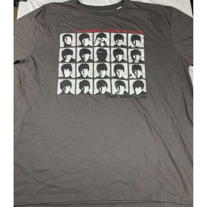 The Beetles A Hard Days Night Graphic T-Shirt 3XL Mens Band Tee